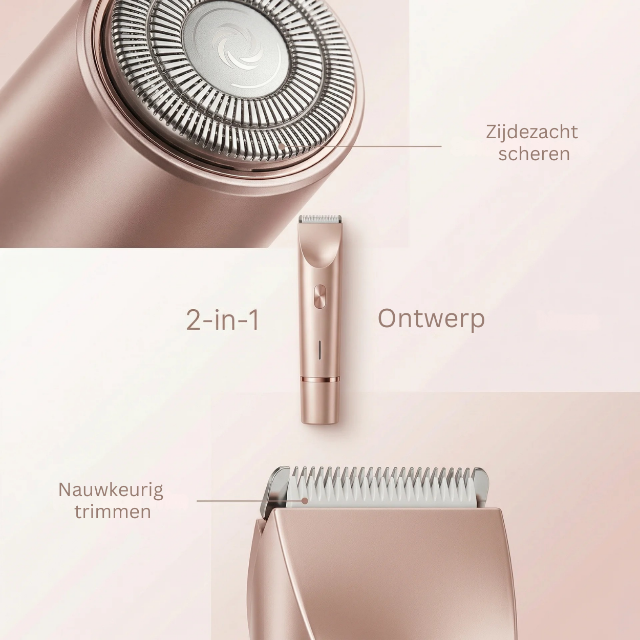 Elektrisch 2-in-1 Lady Shaver