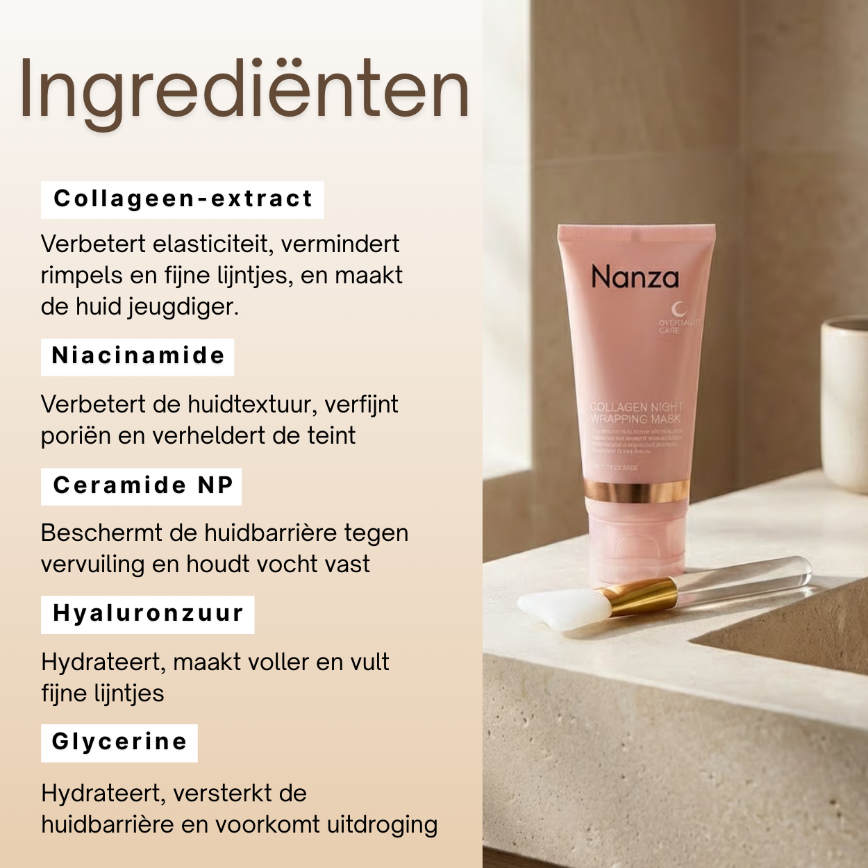 Collageen Herstelmasker