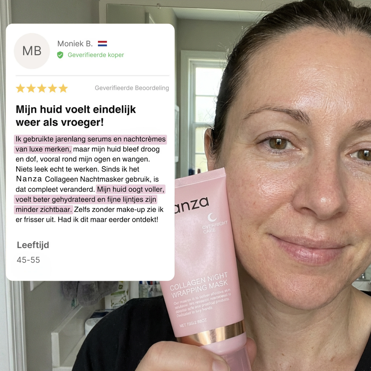 Collageen Herstelmasker